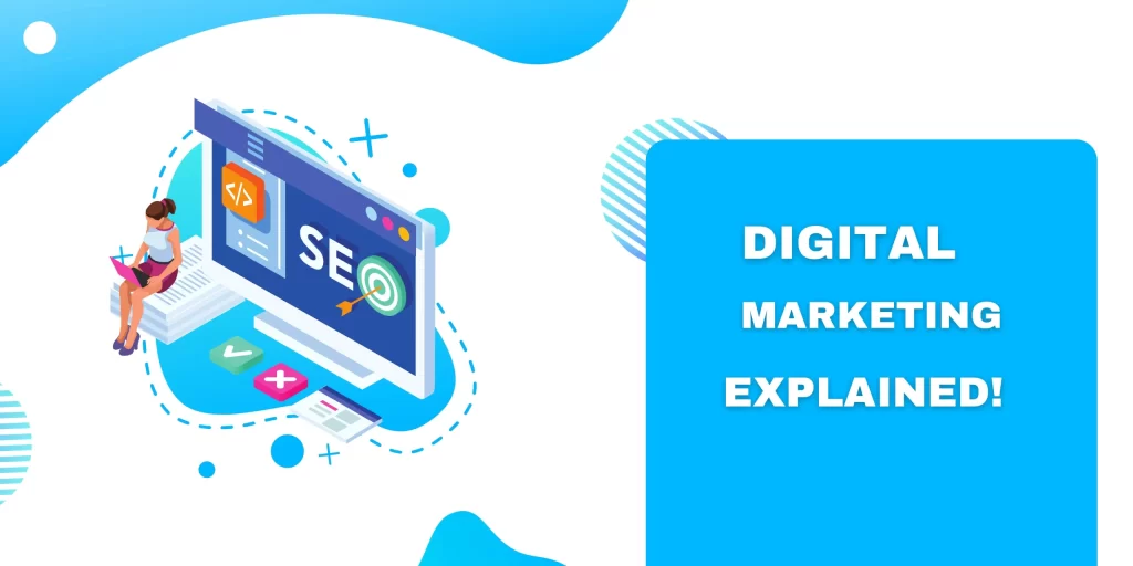 Digital Marketing Diagram & Various Digital Marketing Types