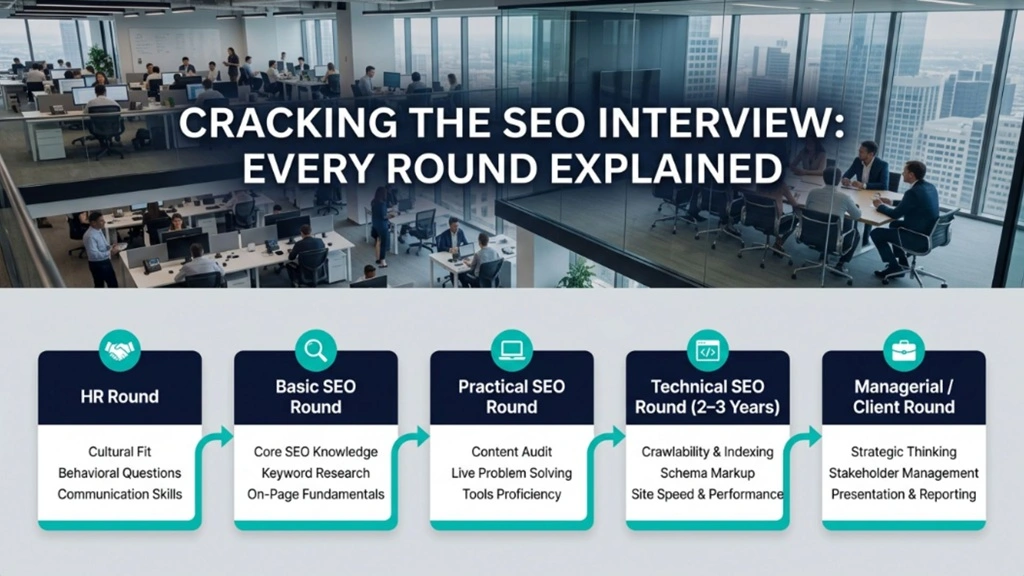 rounds in a typical seo interview
