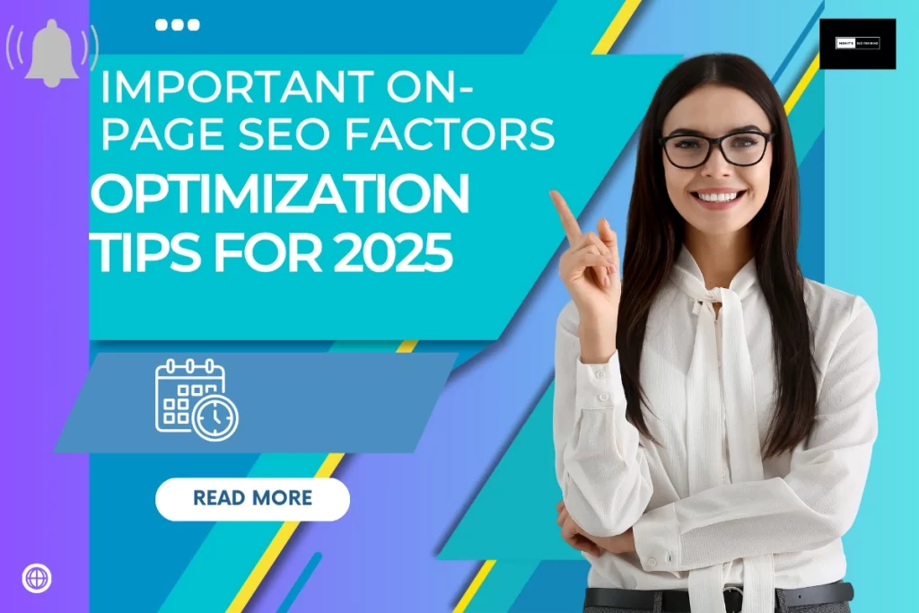 on page seo factors list