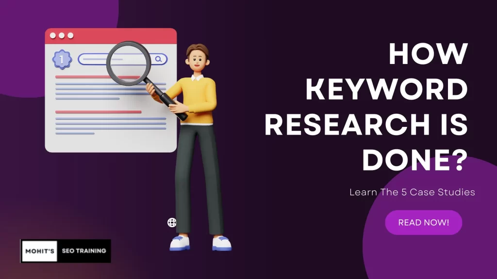 How keyword research is done?