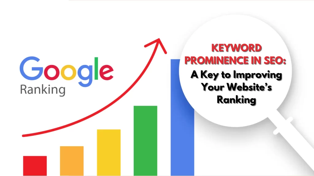 KEYWORD PROMINENCE IN SEO