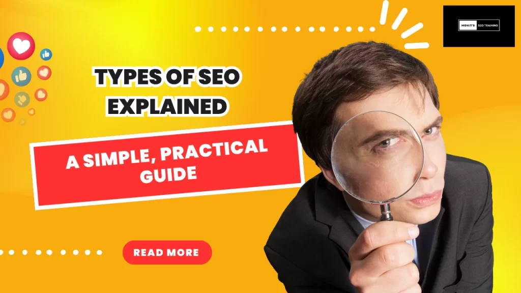 what are the types of seo explain in detail