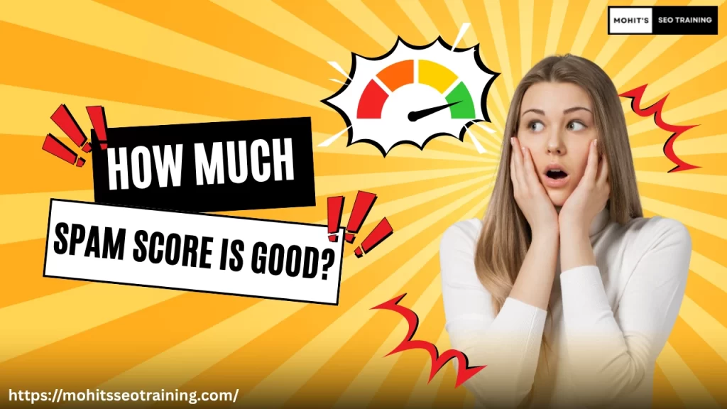 how much spam score is good