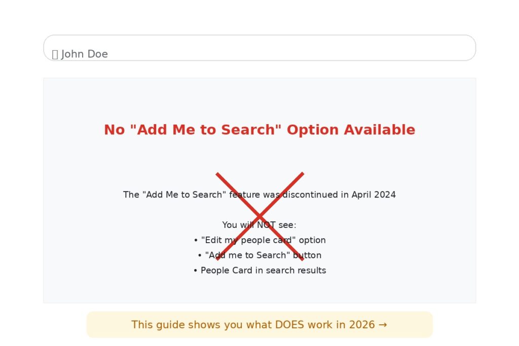 how to add me to google search