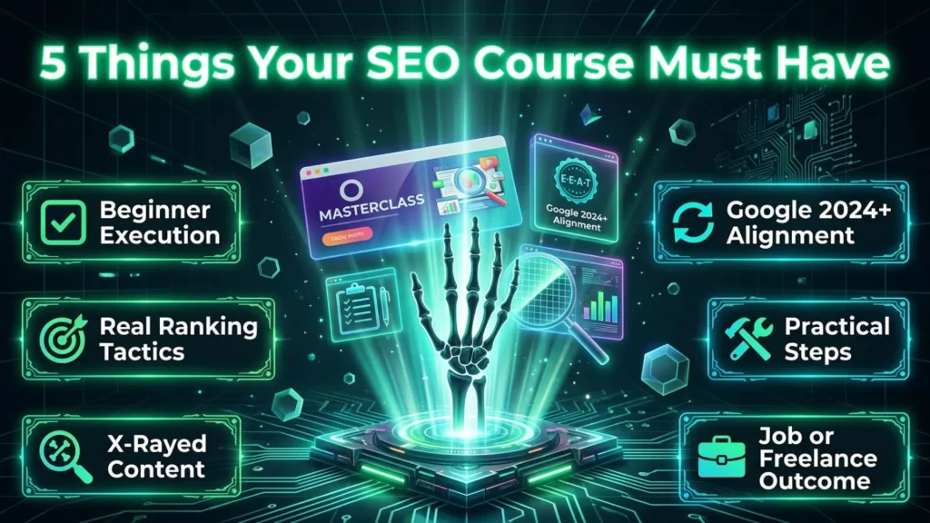 parameters to judge hubspot seo course