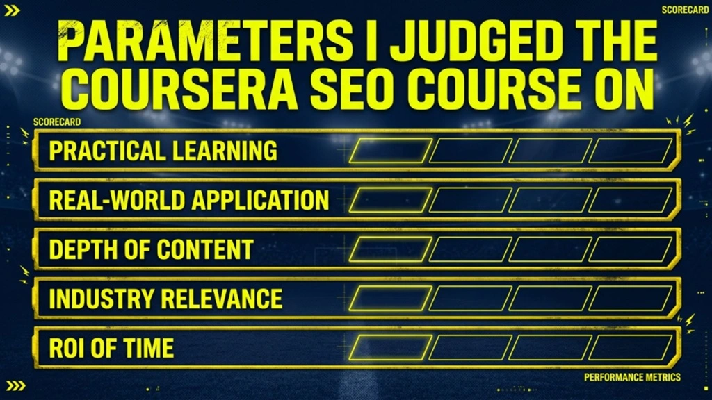 parameters i judged the coursera seo course on