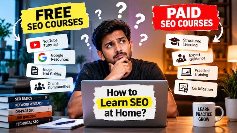 How Can I Learn SEO at Home? A Practical Guide for Freshers, Professionals and Founders